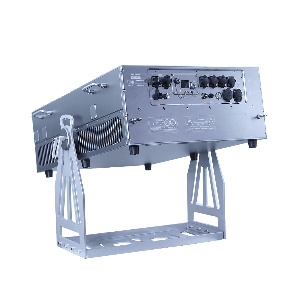MY9 100W Waterproof Outdoor Laser Projector for Outdoor Laser Light Show Setup