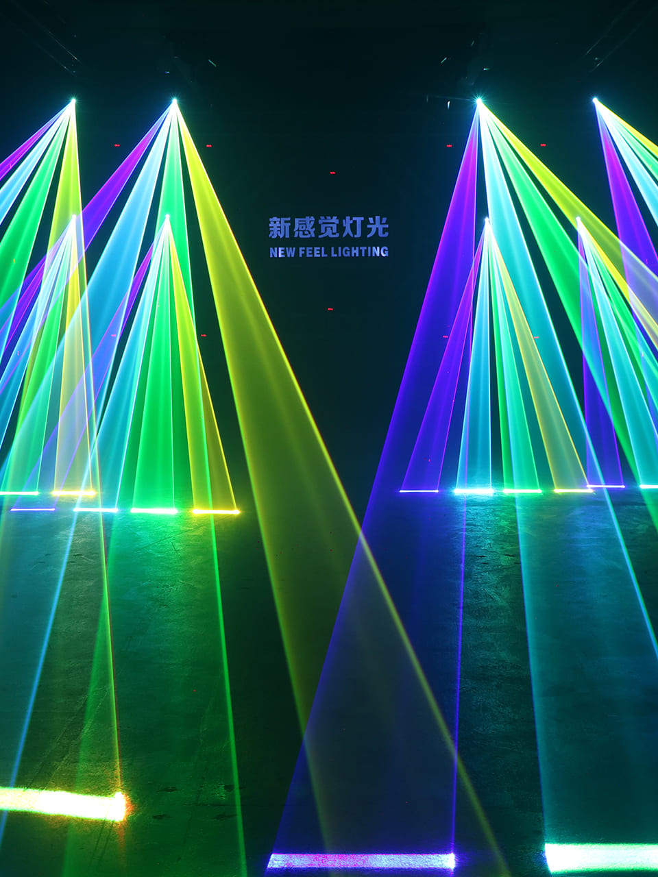Powerful RGB Laser Beam Output