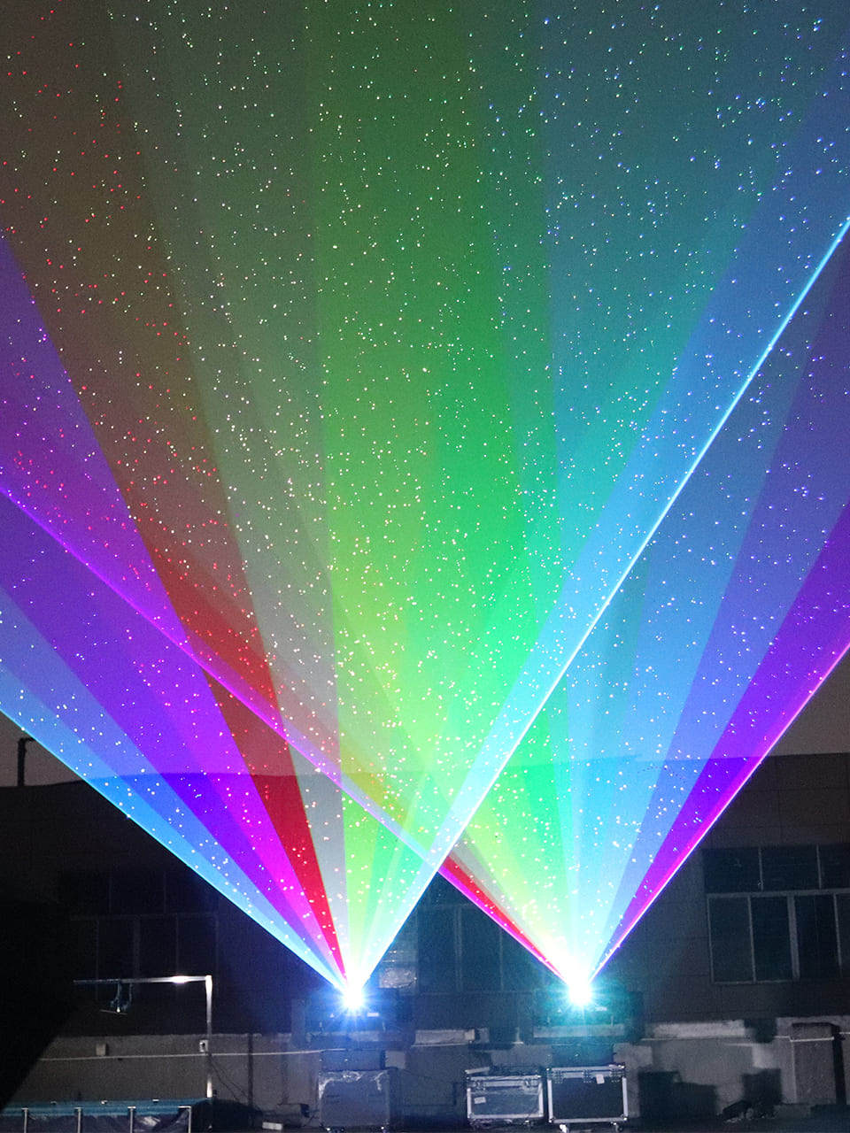 100W High Powered RGB Laser