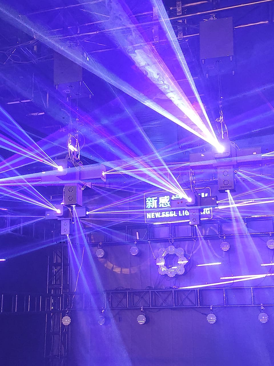 Five-Head Full Color RGB Laser
