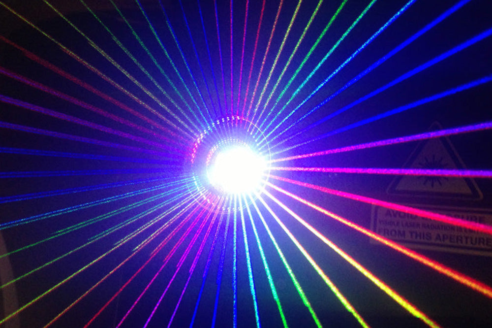 Professional Wide Angle Laser Light Lens 180° x 360° Output for Laser Show Projectors