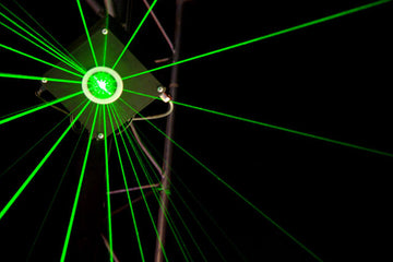 Professional Wide Angle Laser Light Lens 180° x 360° Output for Laser Show Projectors