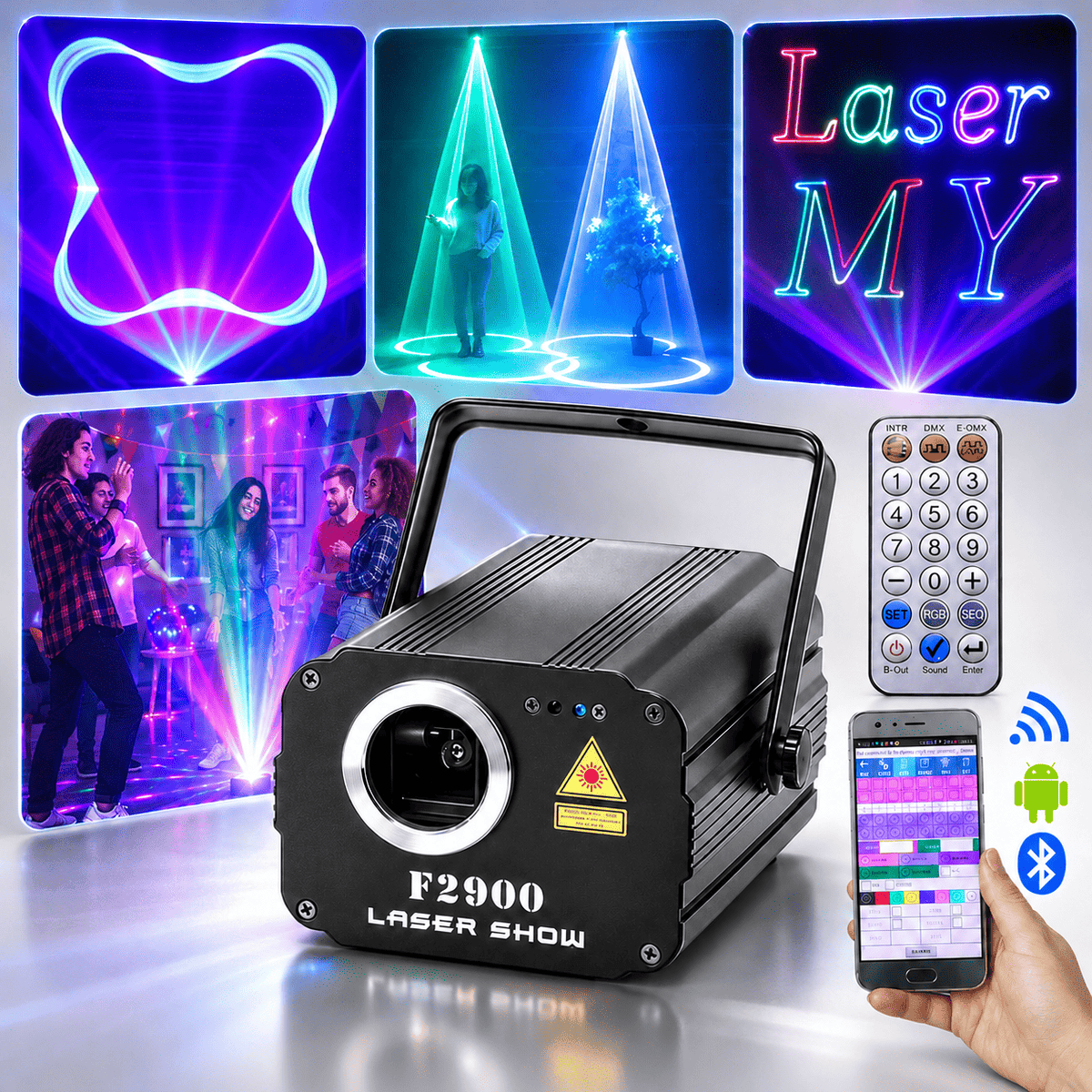 MF2 APP Remote Control DJ Lasers Free Shipping Stage Laser Lights Manufacturer