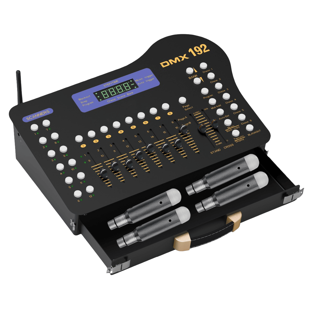 DMX192 Wireless DMX Controller Professional Lighting Control for Stage Wedding