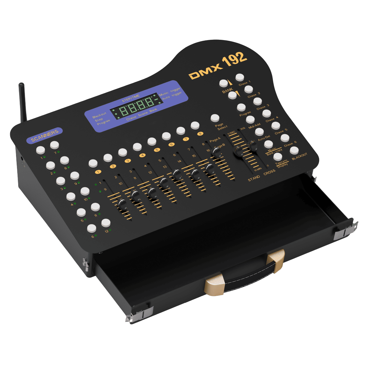 DMX192 Wireless DMX Controller Professional Lighting Control for Stage Wedding