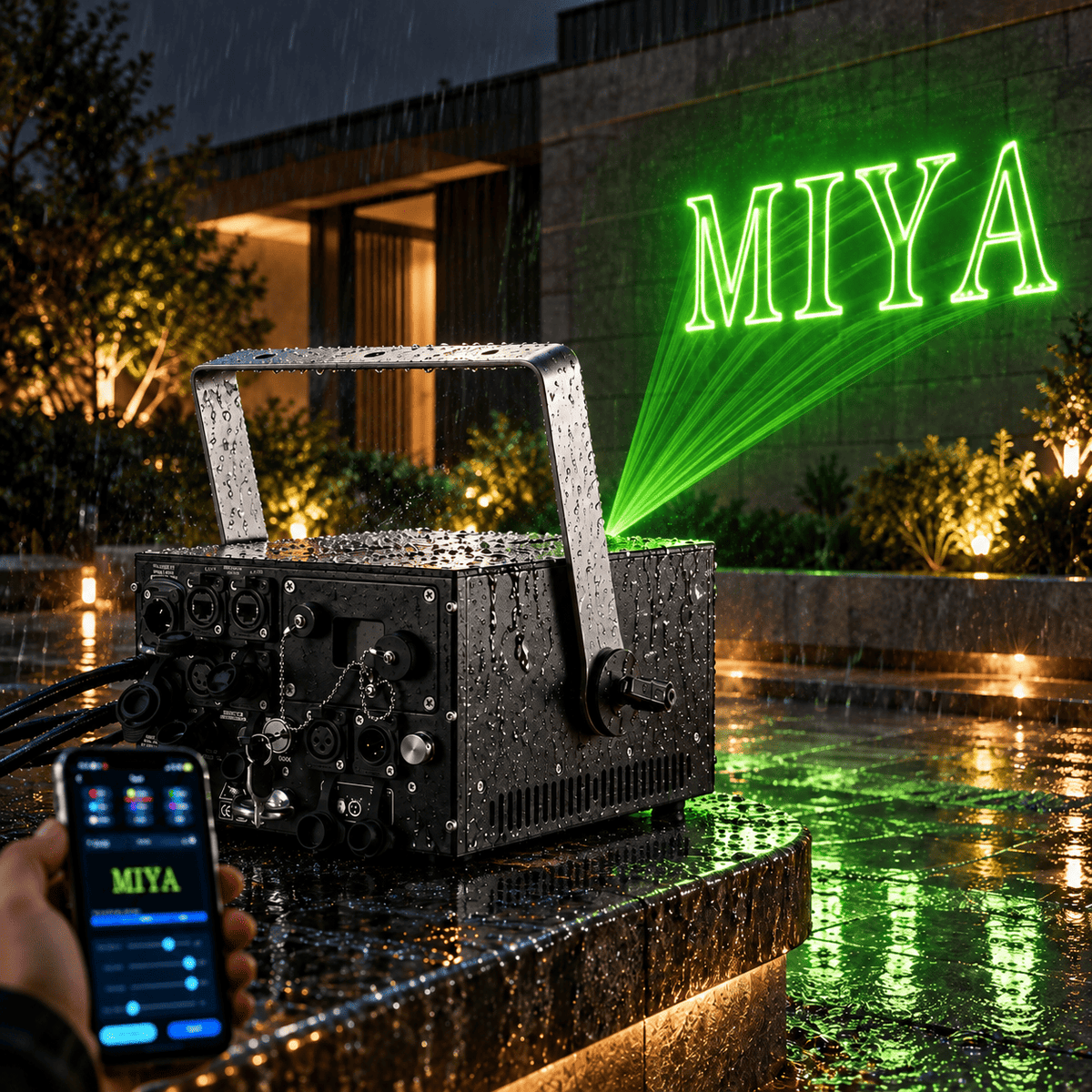 MY2-A Series 3–12W IP65 Outdoor Stage Laser Light