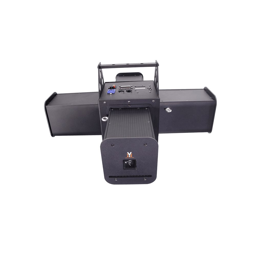 5W×5 Moving Head Laser Projector with Lifting Winch System Professional Laser Stage Lighting