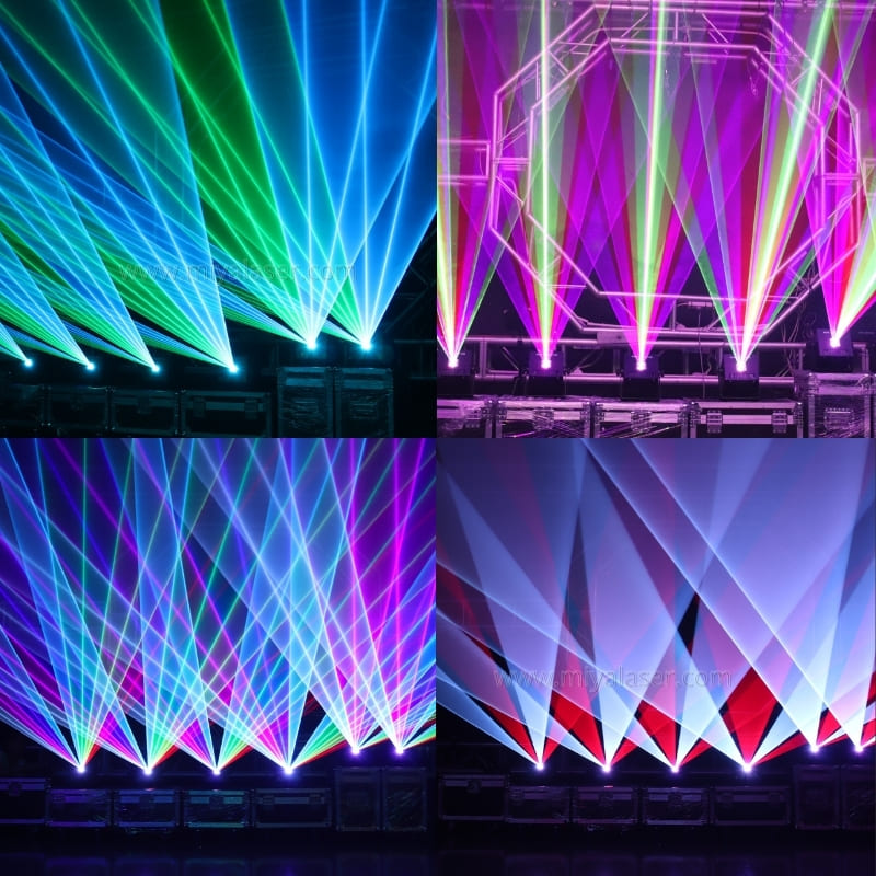 MIYA G1 RGB Animation Laser Light 10W App & DMX Control