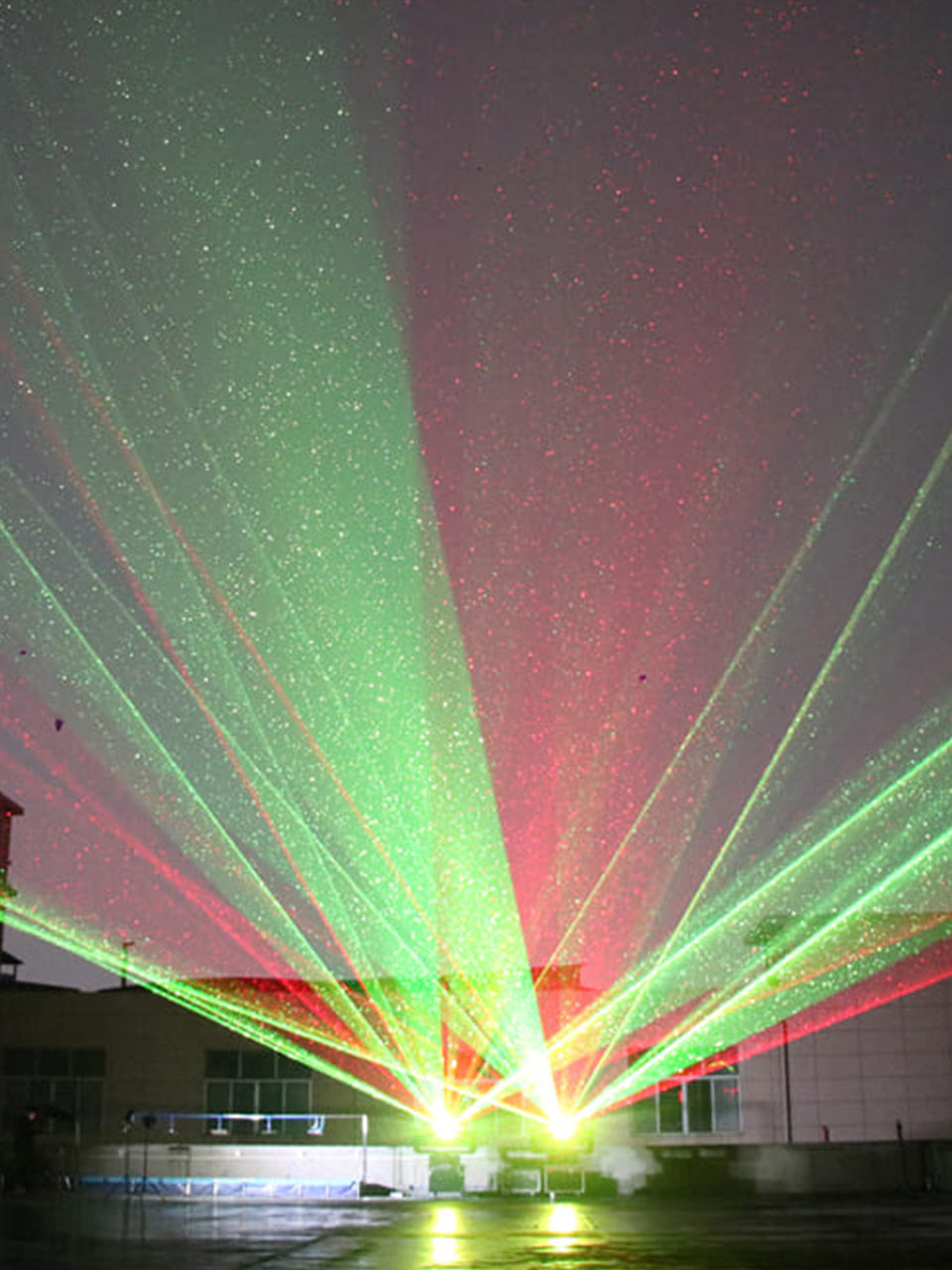 100W High Powered RGB Laser