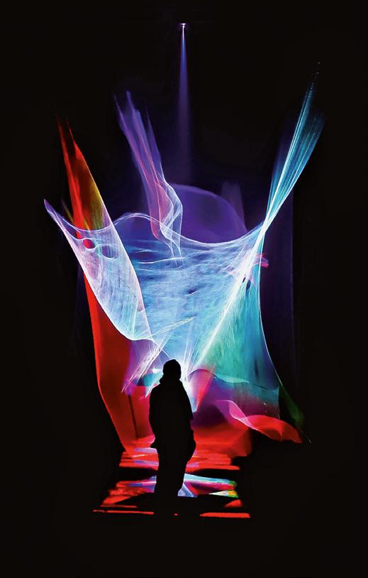 Vibrant RGB Laser Colors
