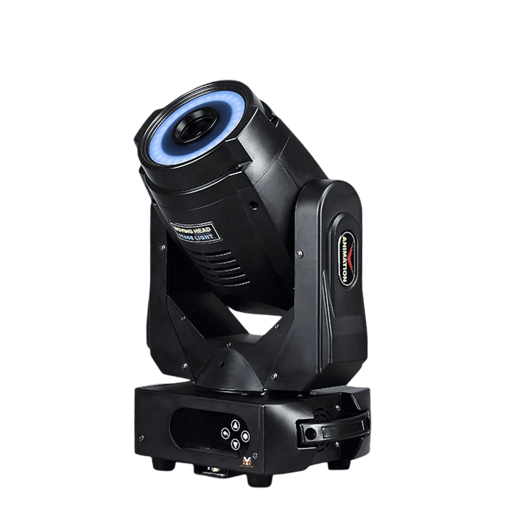 MFY 3W RGB Moving Head Laser Light Projector for DJ Club Concert Stage with 140 Patterns and DMX Control
