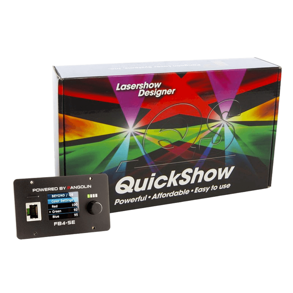 Stage laser lighting intelligent control software FB4 External System