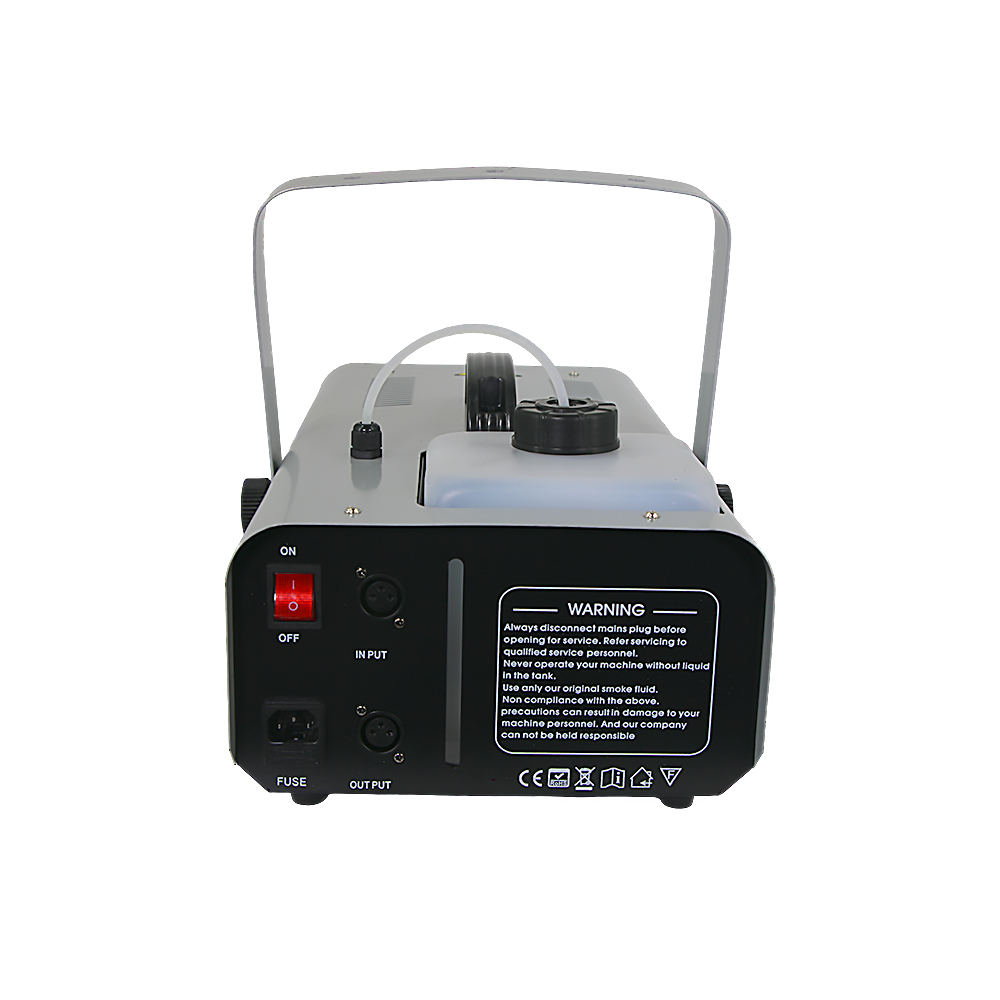 MIYA 1500W Remote Control Portable White Smoke Weddings Lighting Fog Machine