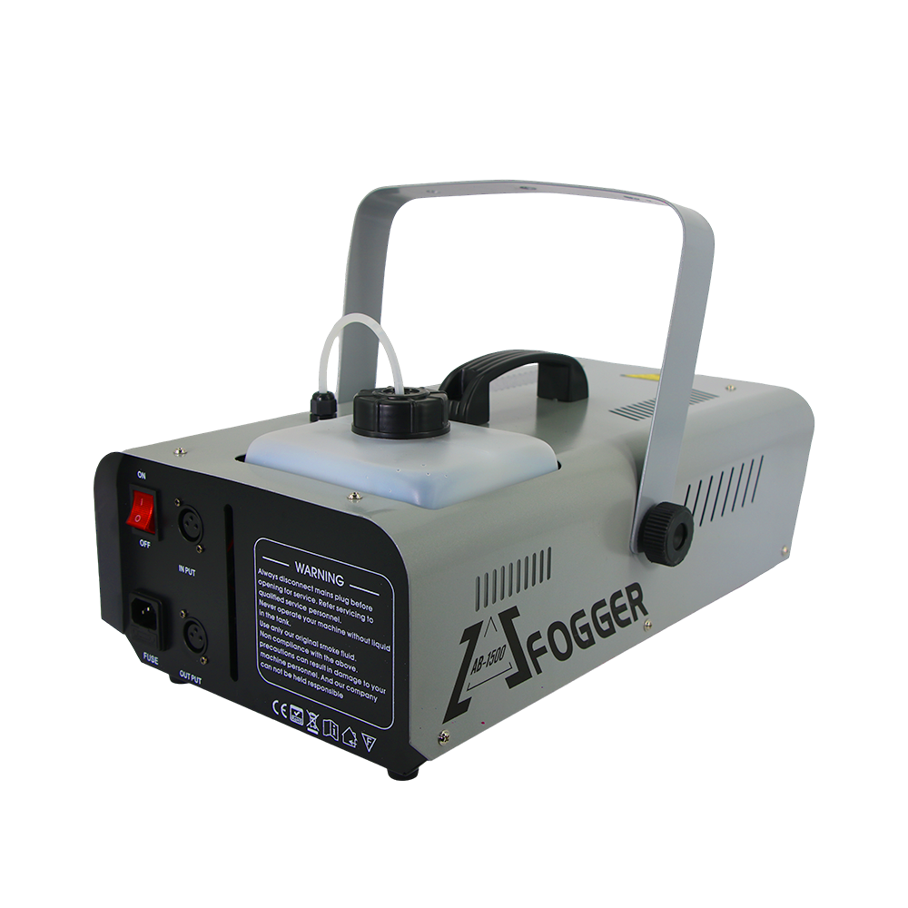 MIYA 1500W Remote Control Portable White Smoke Weddings Lighting Fog Machine