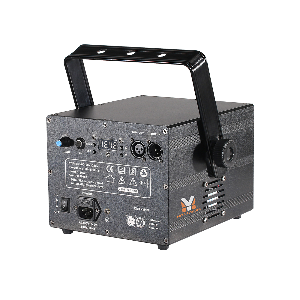 3W 5W RGB Animation Laser Projector DJ Lighting ILDA Stage Laser Beam Light
