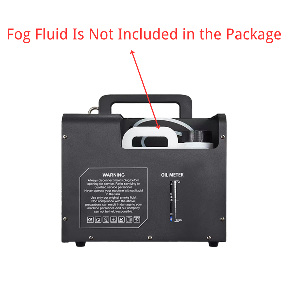 Fog Machine 1500 Watt Professional Stage Smoke Machine for DJ Halloween Christmas