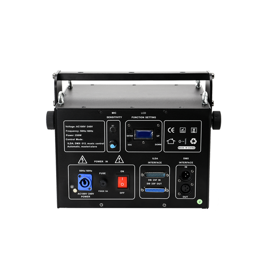 10W -25KPPS- RGB -Animation Laser Light