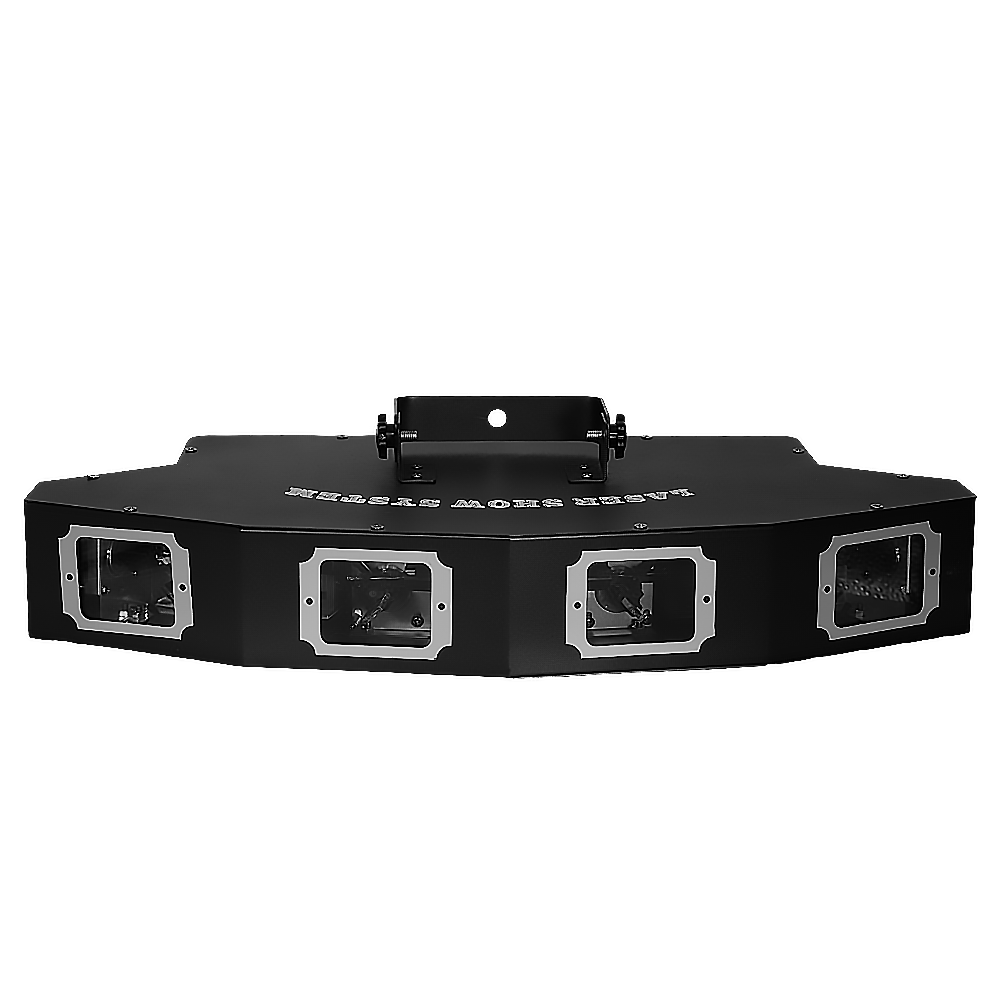 MX006 4 Heads RGB Laser Lights Scanning DMX Stage Party Laser